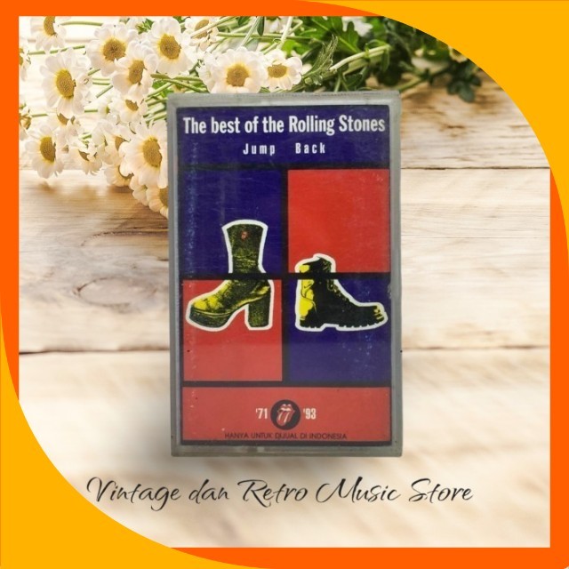 Kaset Pita Rolling Stones - The Best Of Rolling Stones JUMP BACK