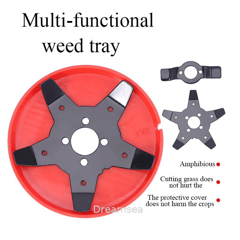 Pisau Matun Rumput Pisau Potong Rumput Alat Penyiang Gulma Mesin Potong Rumput Alat Matun Padi /6 In