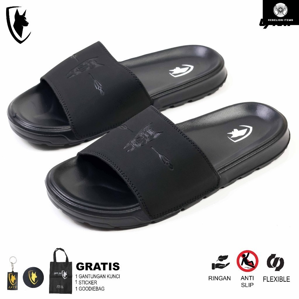 JACK IDN Sandal Slide Pria Sendal Slop Flip Flop | Sandal PRIA DOGES