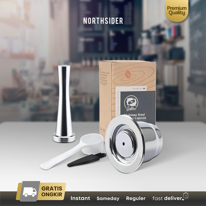 iCafilas Nespresso Capsule Stainless steel coffee pod reuseable IC30 - Starter Kit