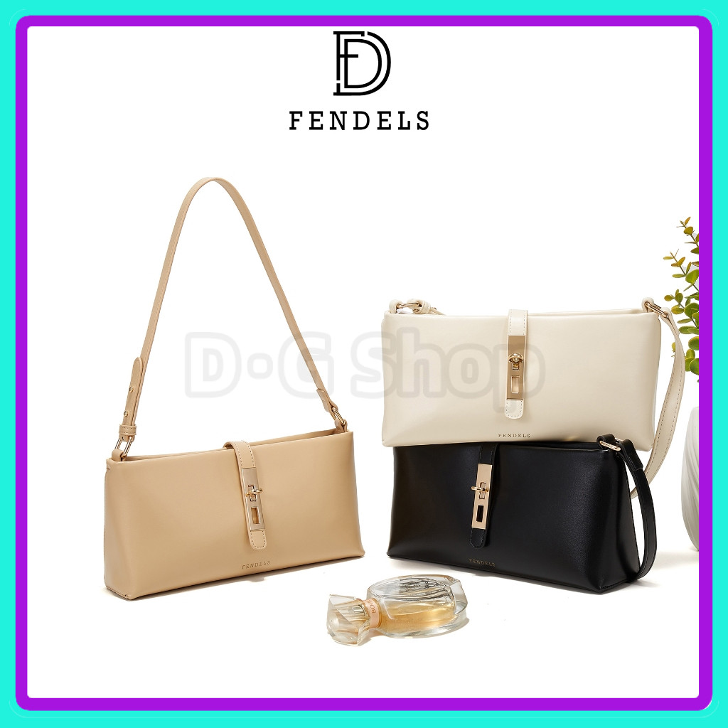 D·G Shop Tas Wanita Mode Sederhana Tas Selempang Ketiak Tas Bahu Wanita Tas Wanita TAS Totebag Wa Ta