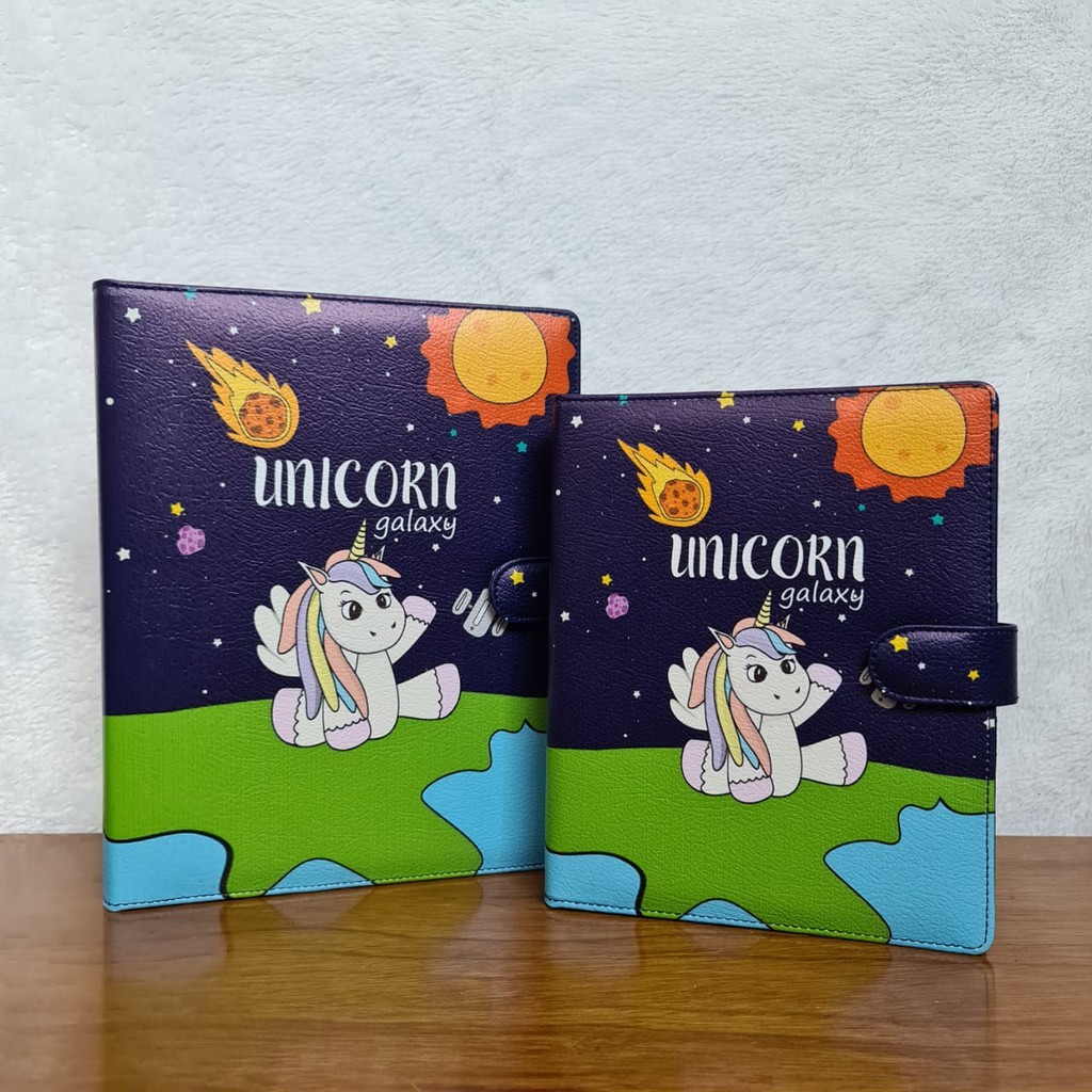 

BINDER PRINTING MOTIP UNICORN GALAXY A5 DAN B5