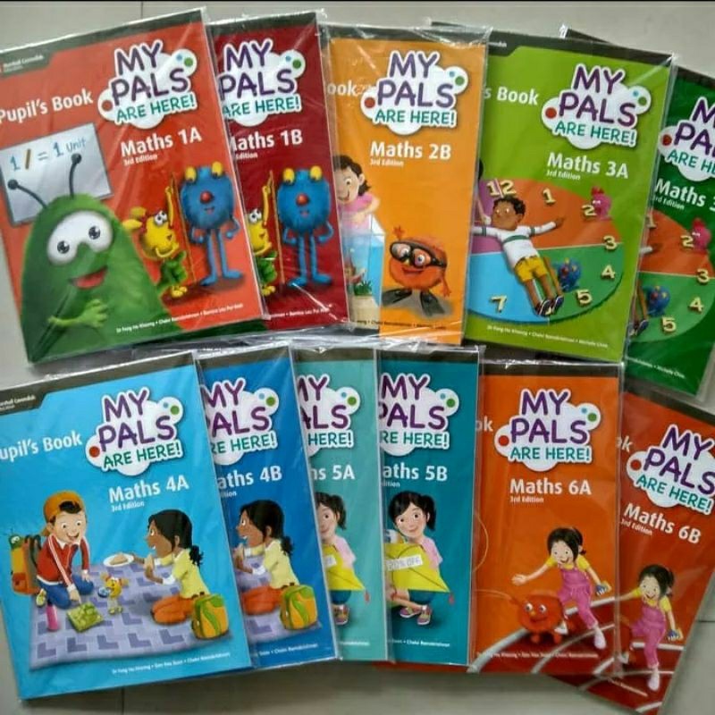 

My pals are here maths 1a.1b.2a.2b.3a.3b.4a,4b,5a dan 5b.6a BEKAS ORIGINAL