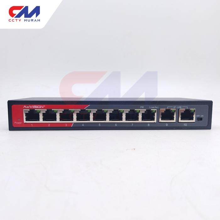 POE SWITCH HUB POE 8 PORT / POE SWITCH 8 PORT