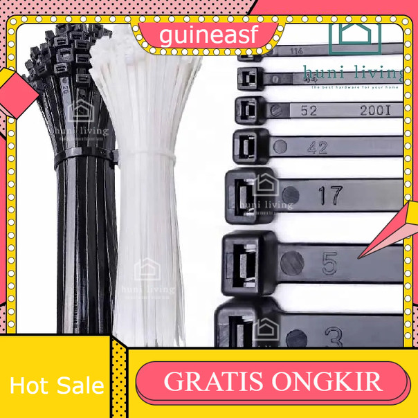 

Nylon Cable Tie 10cm 15cm 20cm 25cm 30cm Kabel Ties TIS 10 15 20 25 30 cm Insulock Hitam Atau Putih