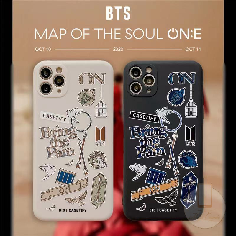 Soft Case Tpu Motif Bts Bt21 Untuk Iphone 11 12 Pro Max 13 6 6s 7 8 Plus Xr X Xs Max Se 2020