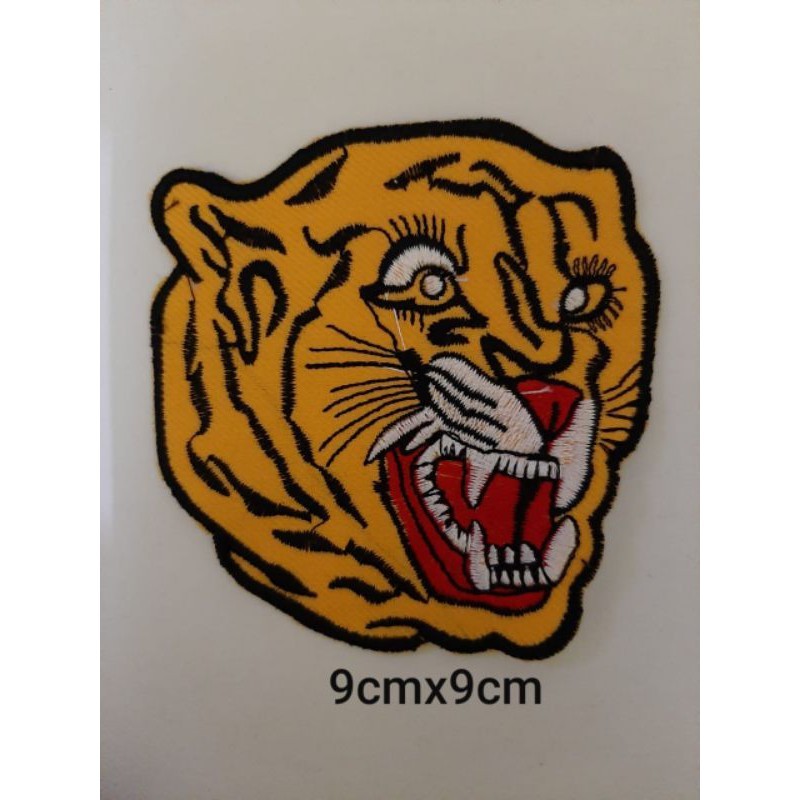 BORDIR/EMBLEM MACAN UKURAN SEDANG BORDIR KLATEN