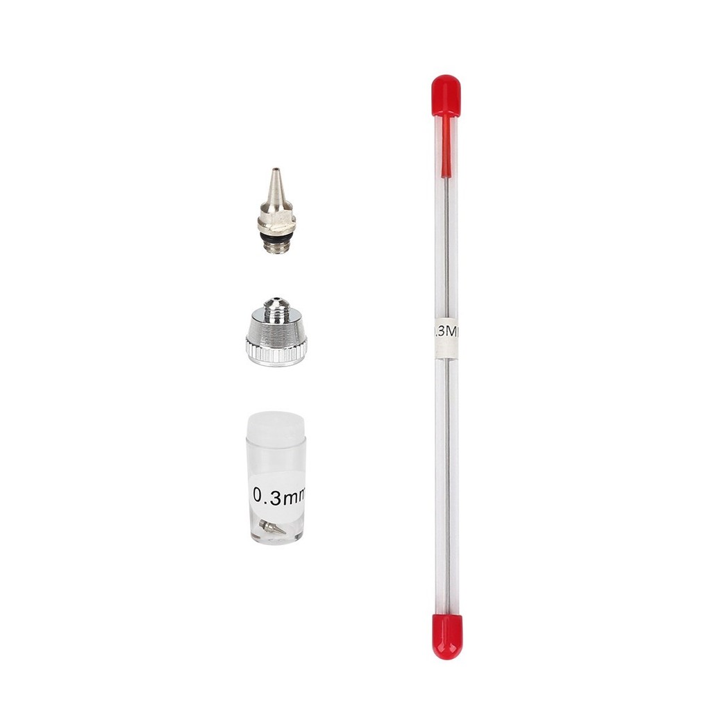 

3pcs set 0.2/0.3/0.5mm Airbrush Nozzle Needle Airbrushes Spray Gun for Airbrushes Spray Gun Model Spraying Paint Maintenance