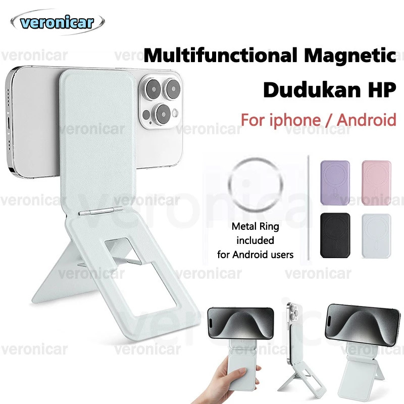 Magsafe Slim Tripod Stand HP/Content Creator Tool Multifungsi / Dudukan HP Magnetik Praktis Bisa Dil