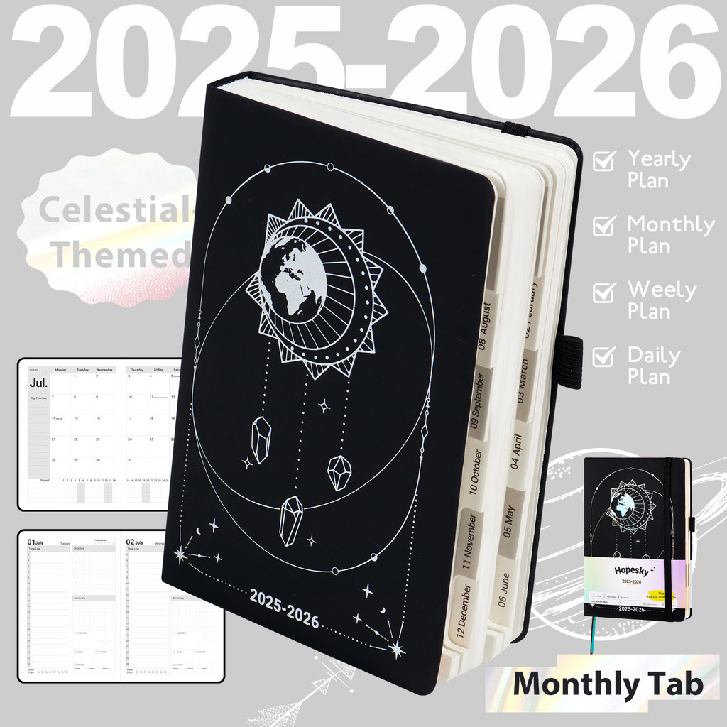 

[DOTDING] Jul 2025-Jun 2026 Perencana Notebook Bahasa Inggris A5 PU Kulit Kepala Sekolah Agenda Perencana Mingguan Bulat Bulat Penyelenggara Sekolah Perlengkapan Kantor Perlengkapan Tenaga N008