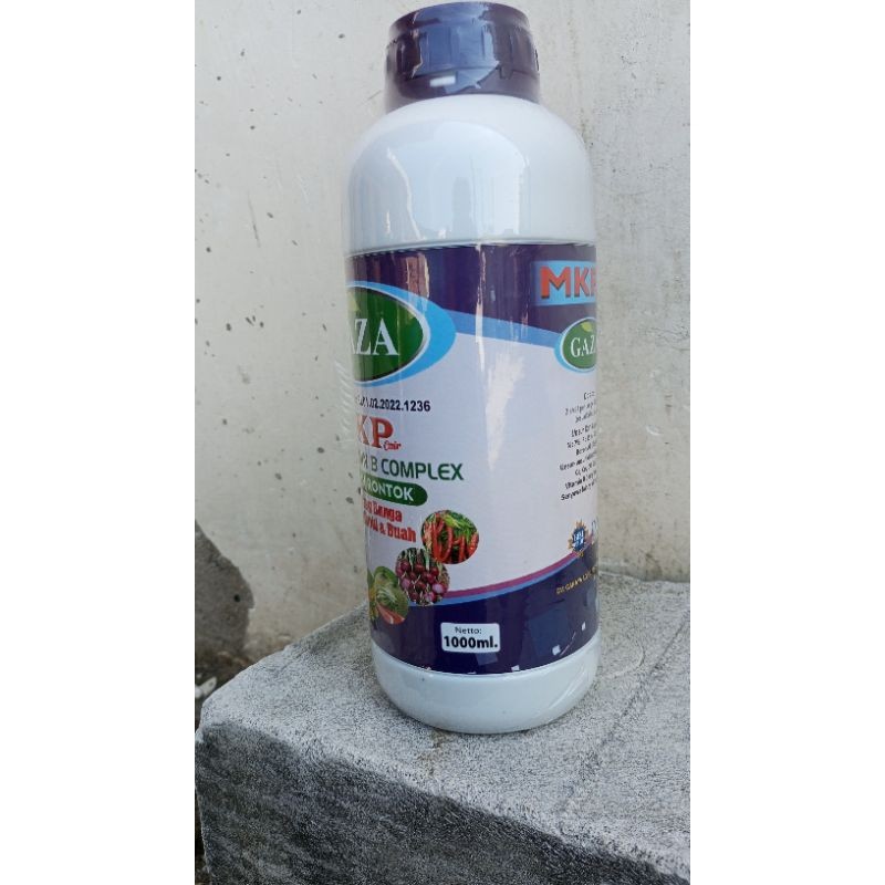 GAZA MKP NEW 1000ml Nutrisi Tanaman Kandungan Kalium Phospat Spesealis Pembesar Buah Umbi Penambahan