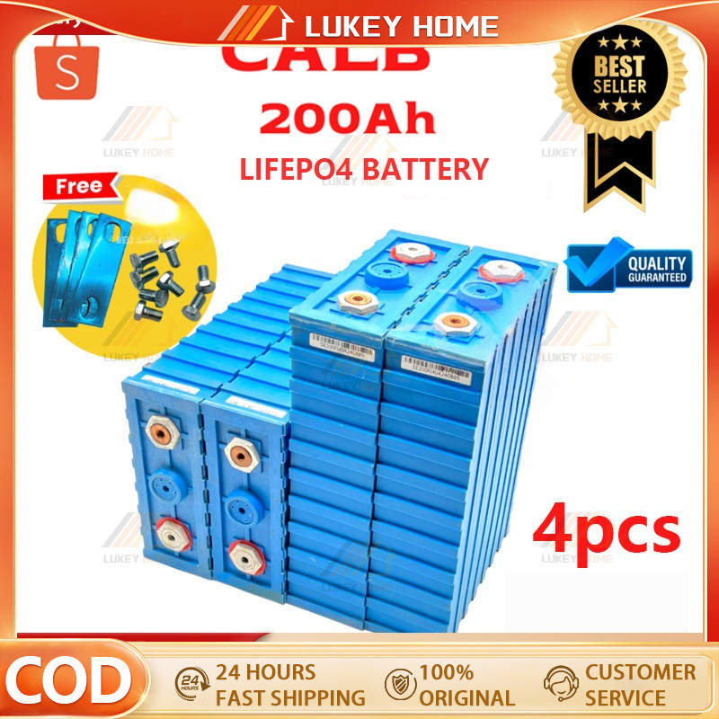 UPS BMS lifepo4 Baterai 12V 【 CATL 200AH Baterai】Baterai Surya Kekuatan Besar 3.2V 30ah/120ah/200ah 