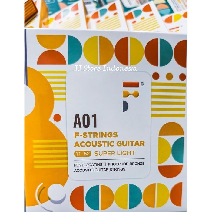 F-STRlNGS Akustik Elektrik Light Coating Original - Akustik A01