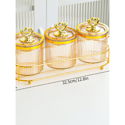 Jar makanan Jar segel Jar segel plastik Jar makanan plastik Jar makanan emas Jar makanan segel emas