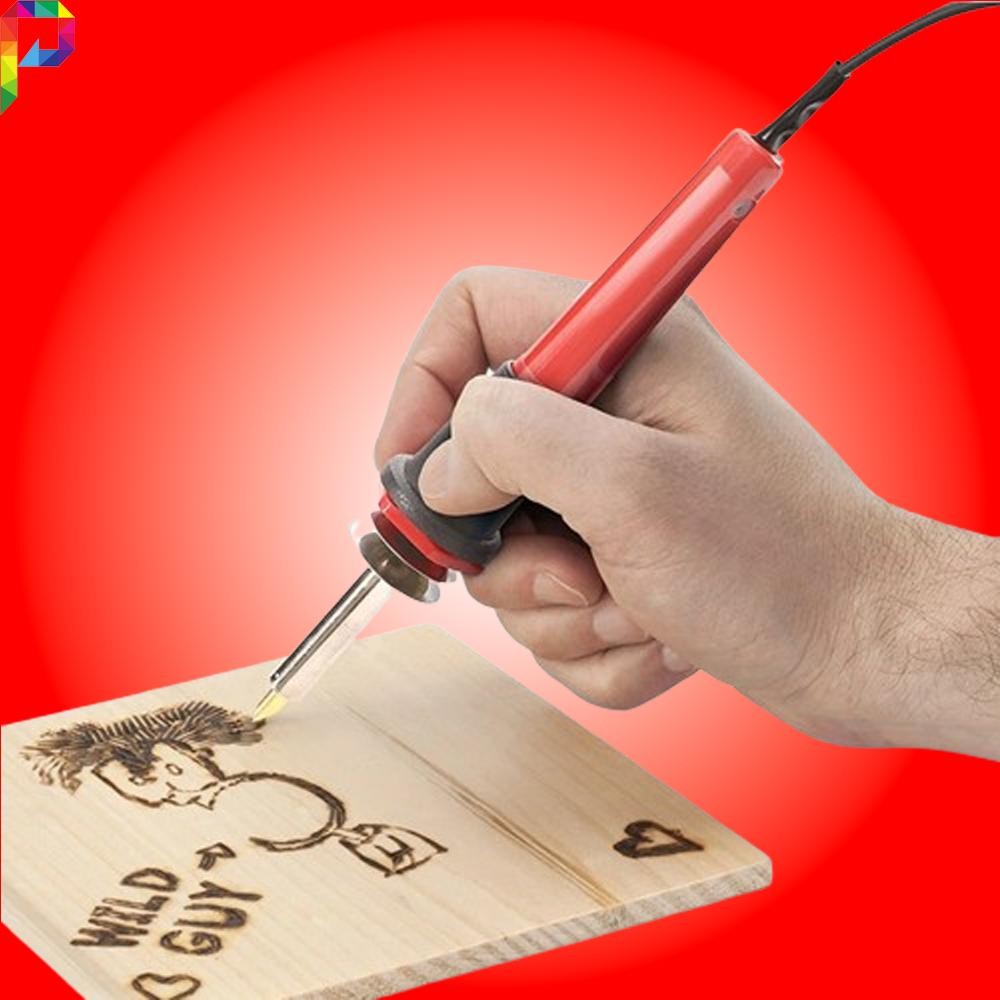 

Alat Solder Lukis Kayu Bakar Pyrography Wood Carving Pirograbador