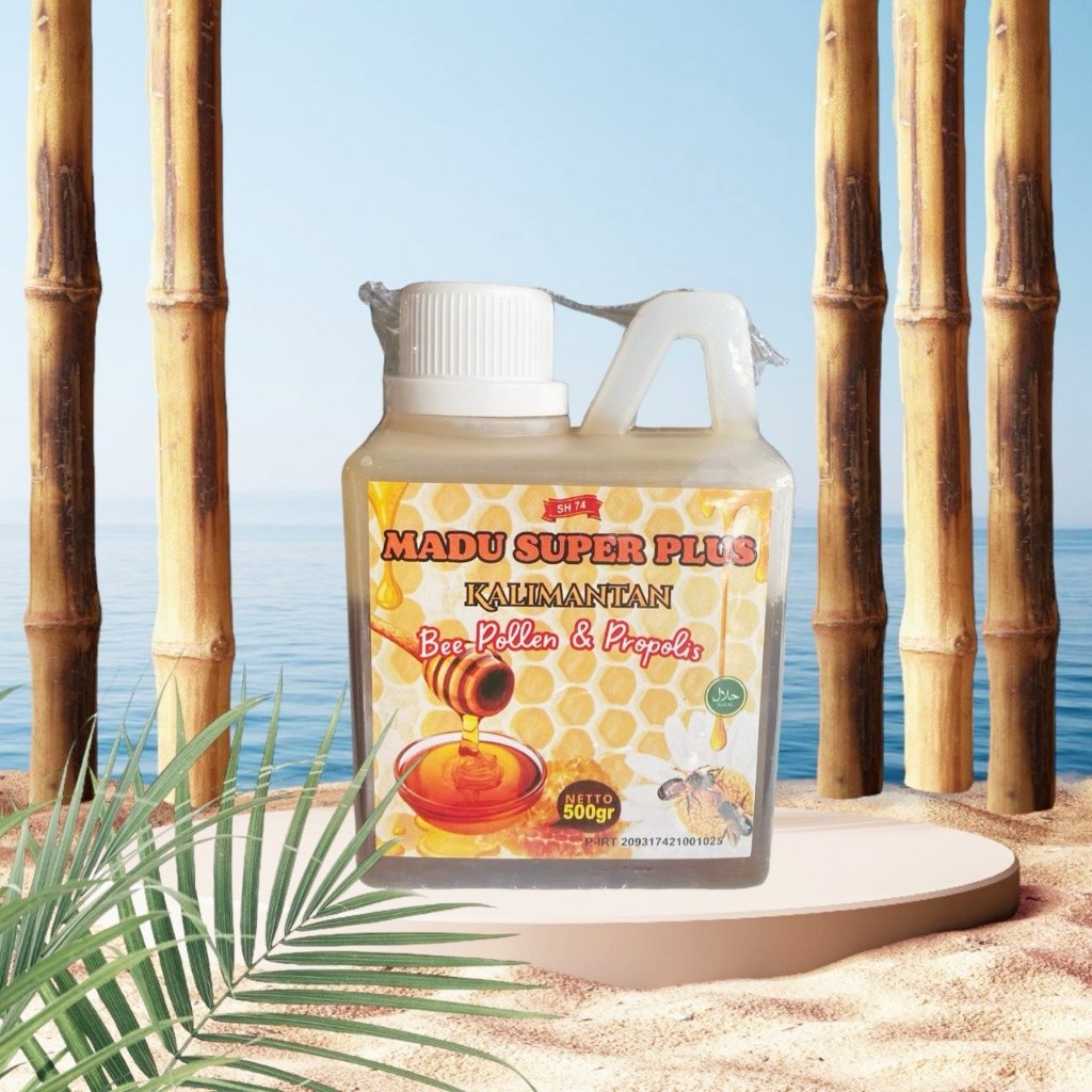 

Madu Super KALIMANTAN 500 gram - plus bee pollen dan propolis