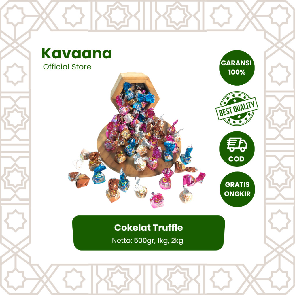 Kavaana Cokelat Permen/ Cokelat Arab/ Permen Arab/ Coklat Permen 1kg / Coklat Arab 1kg