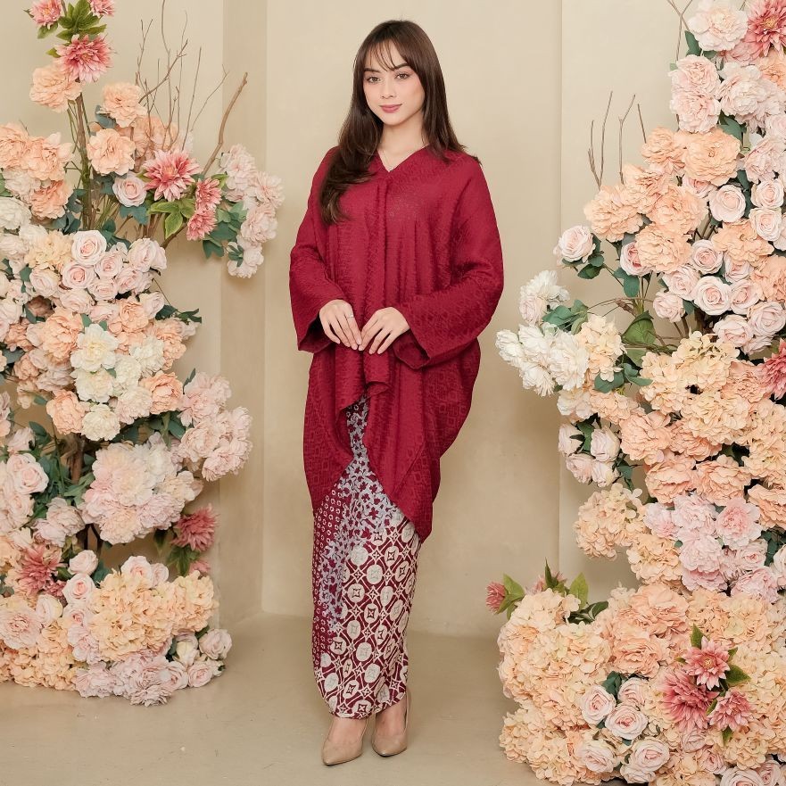 ALEA Set Kebaya Modern Viscose Rok Lilit Batik