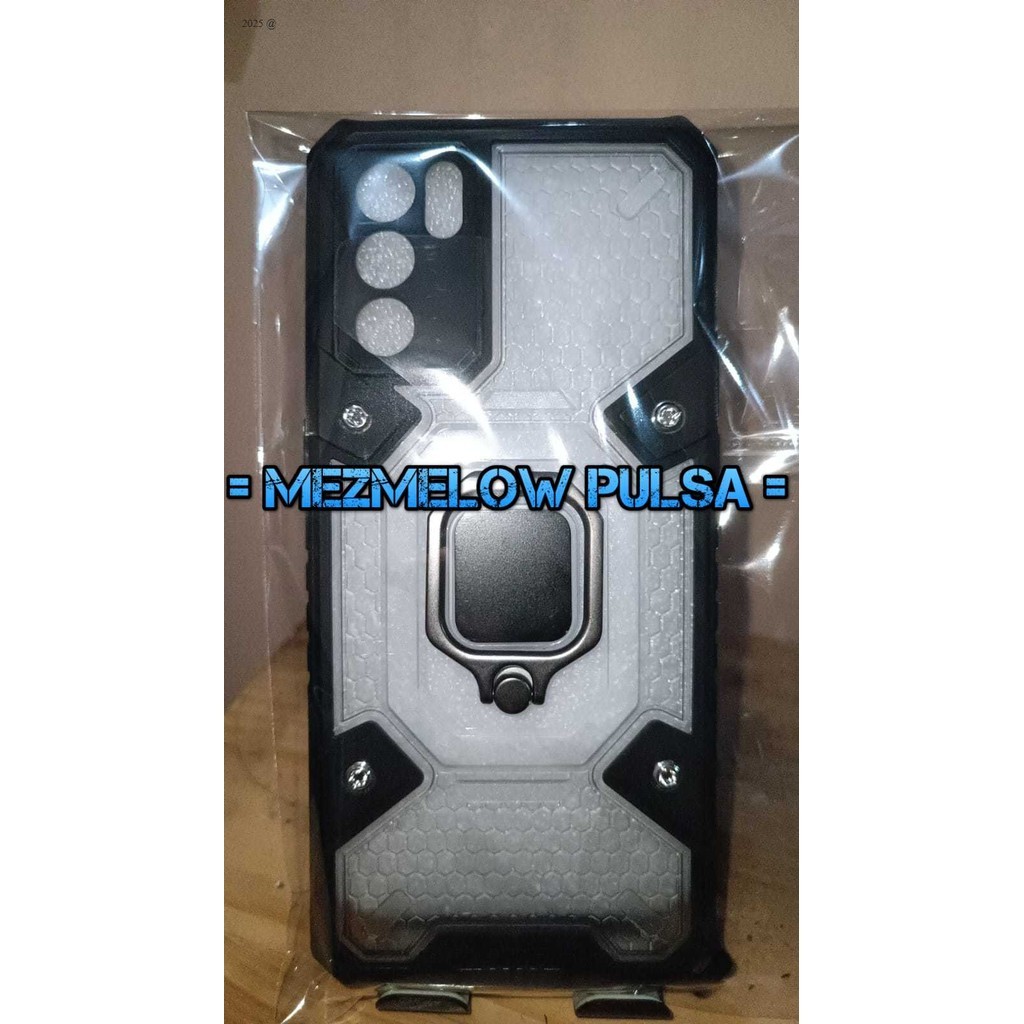 Hardcase Hard Case Ring Magnet Stand Case Space Capsule Case OPPO RENO 6 5G