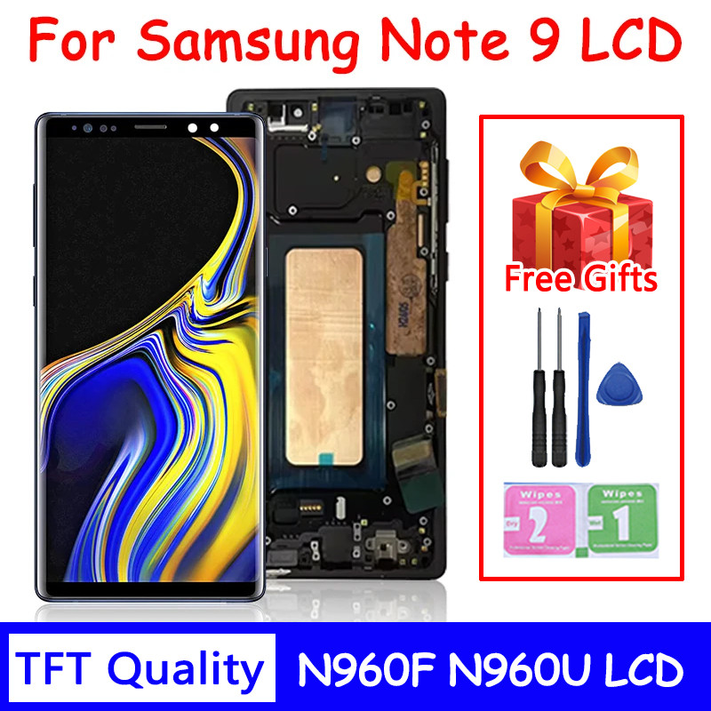 New Note9 LCD For Samsung Note9 LCD Display Touch Screen Digitizer Assembly For Samsung Note 9 N960F