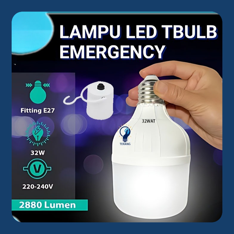 Lampu LED Jumbo 32Watt / Lampu LED Emergency 32W / Lampu Magic 32Watt/Lampu Ajaib