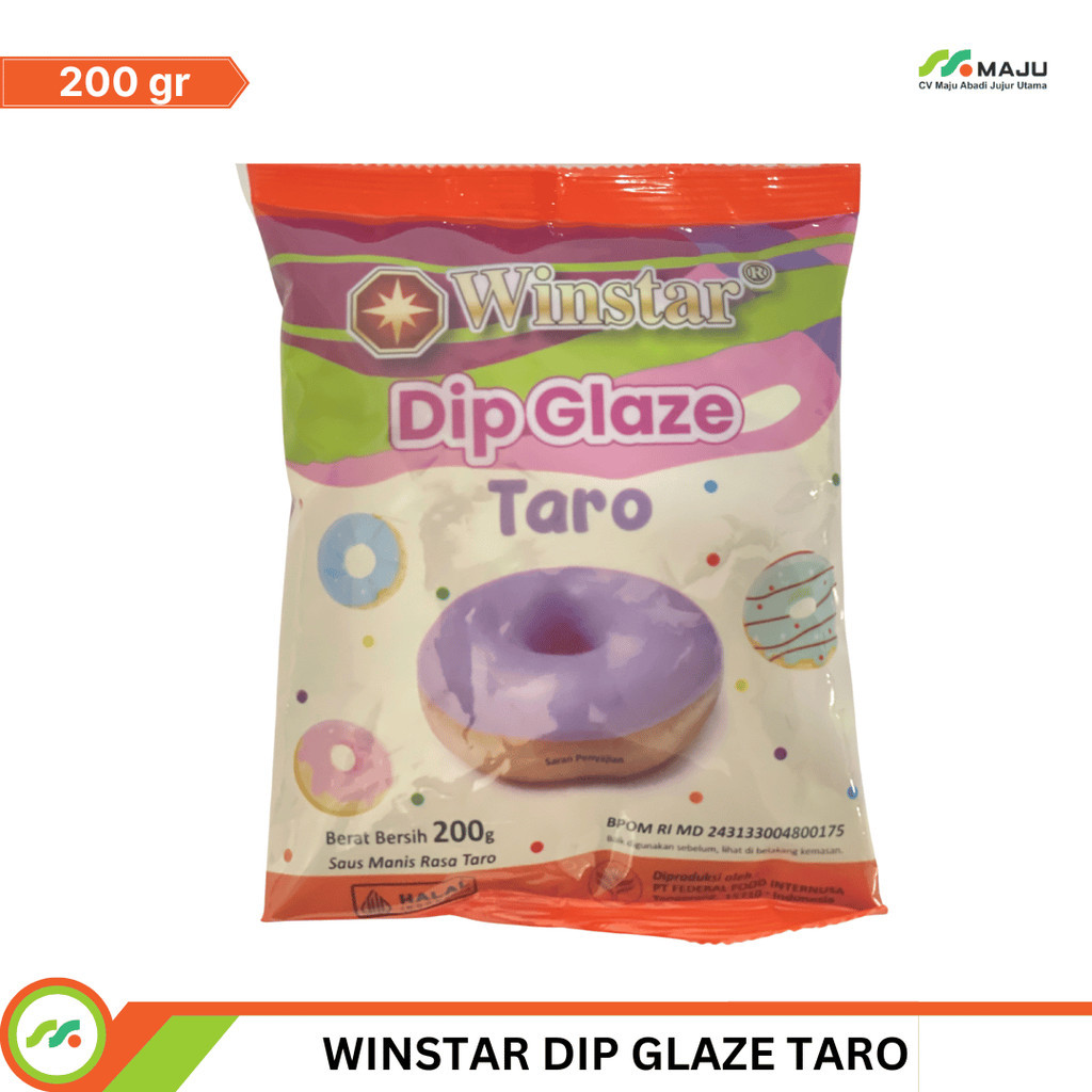 

WINSTAR DIP GLAZE TARO ECO 200GR