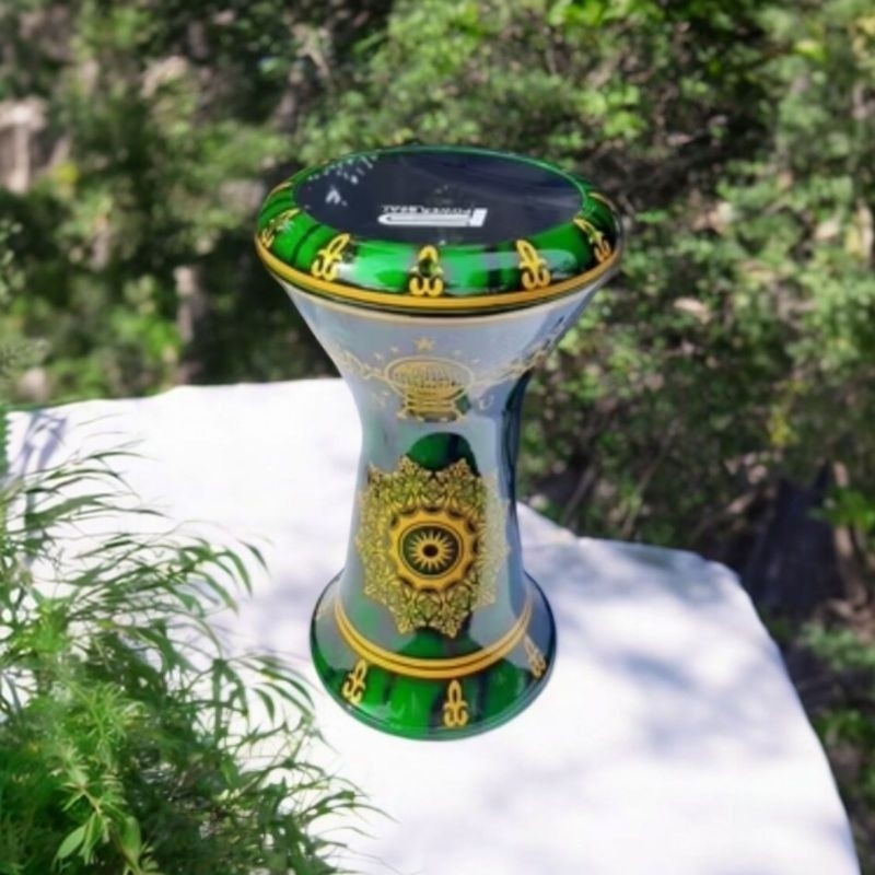 Darbuka 8 Inch Aluminium Cor Motif Nu/Azzahir/Darkah TarimCO