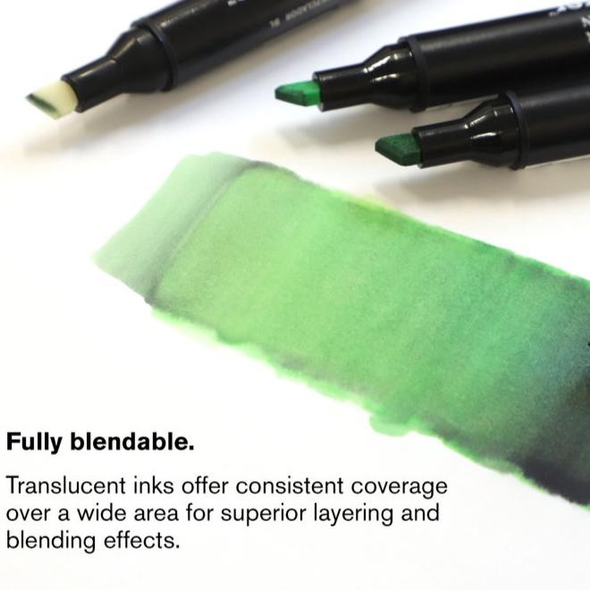 

Promo Marker Winsor & Newton Promarker Dua Point Pena Kuas Warna