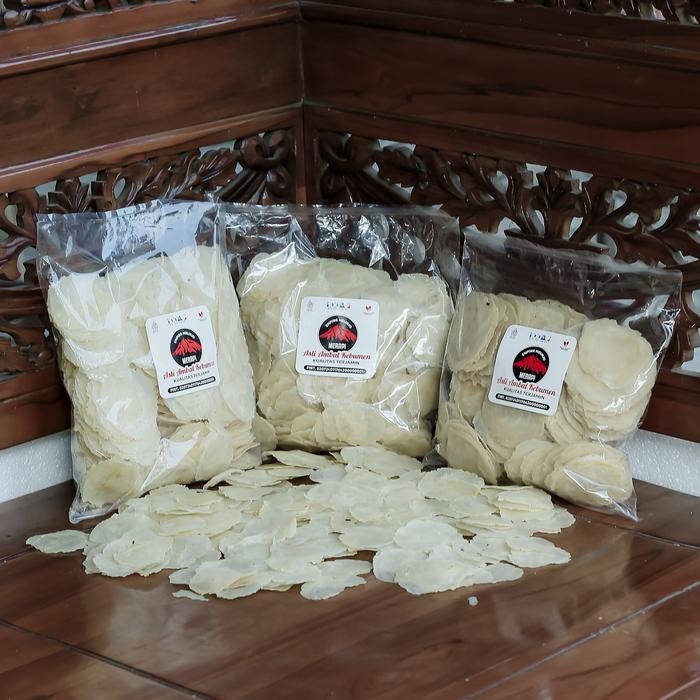

Sale MERAPI OFFIACIAL- EMPING MELINJO 1KG ASLI KEBUMEN KERING PASAR Camilan Food Snack Keripik Makanan - biji 1 Happy Shopping