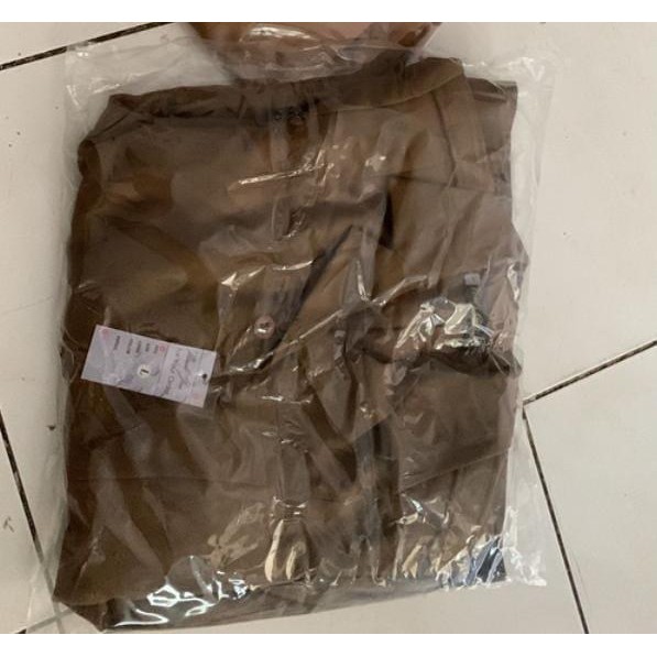 Setelan Seragam Pemda PNS 701 Vers's Blazer PNS ASN Warna Khaki Tua - Setelan Rok A, S