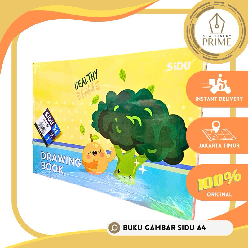 

Buku Gambar Sinar Dunia SIDU A4 ( 1 Pack Isi 5 Buku )