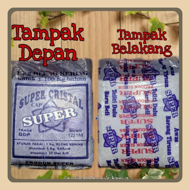 

Paket 5 kg pengenyal putih kristal