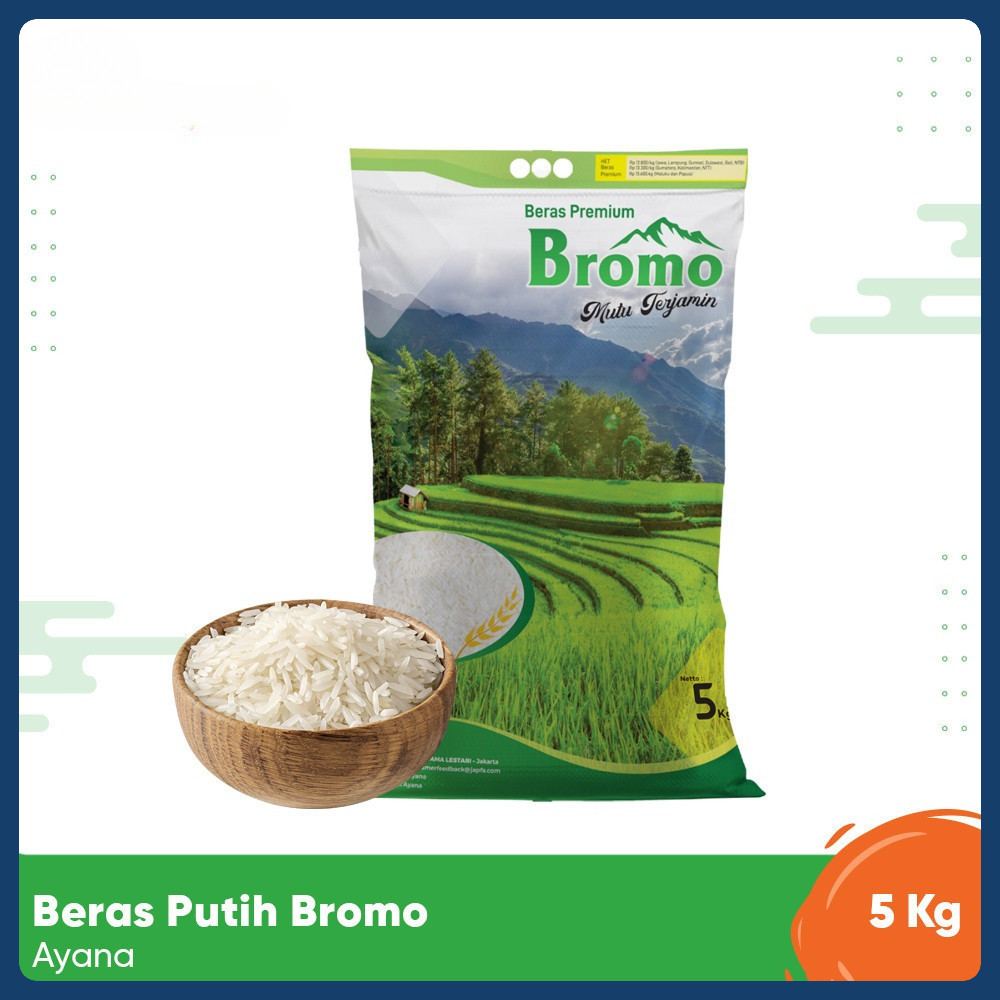 

Ayana Beras Putih Bromo 5kg