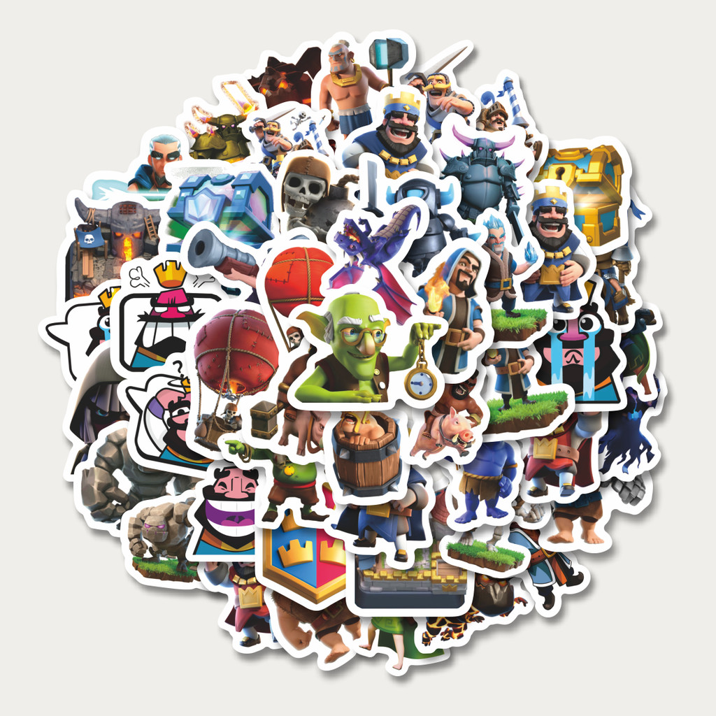 

Sticker Pack Stiker Games Clash Royale | Sticker TUMBLR | Stiker LAPTOP KOPER HELM