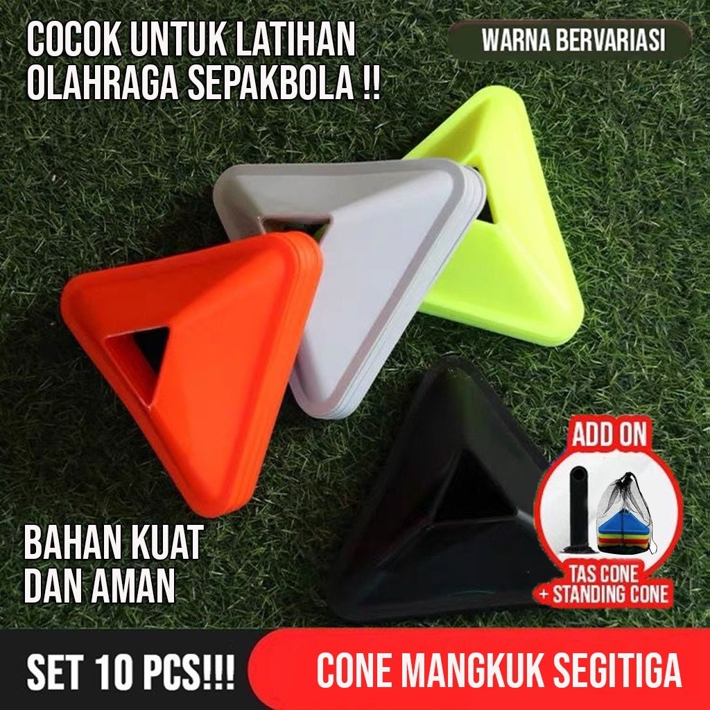 Kun Segitiga cone segitiga untuk kelincahan cone segitiga untuk semua olahraga