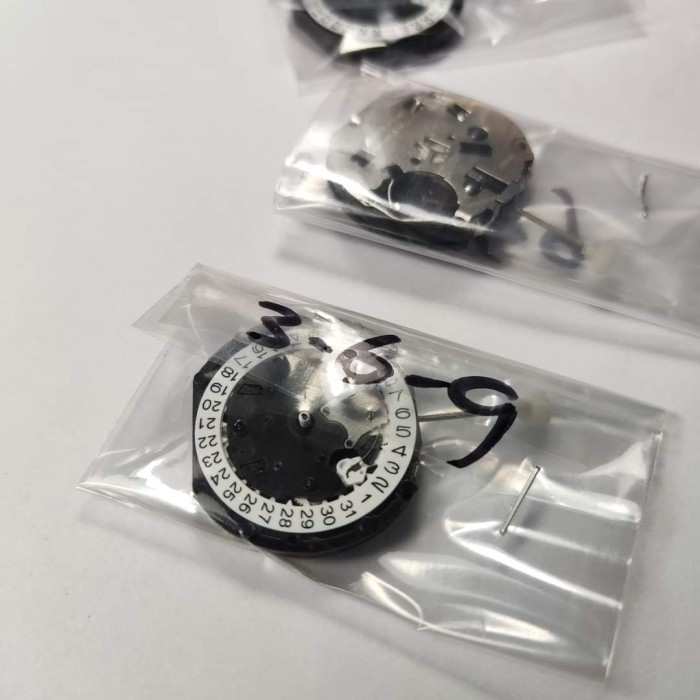 MESIN JAM TANGAN PE90 MESIN PE-90 CHRONO AKTIF 3-6-9