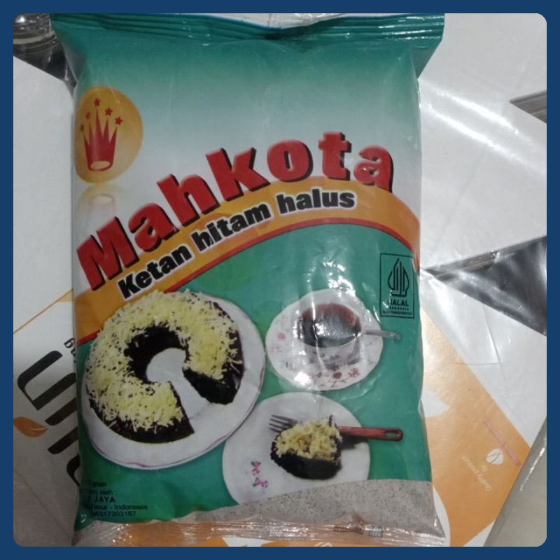 

MAHKOTA TEPUNG HITAM HALUS BERAT 250 GR ALMIRA PLASTIK