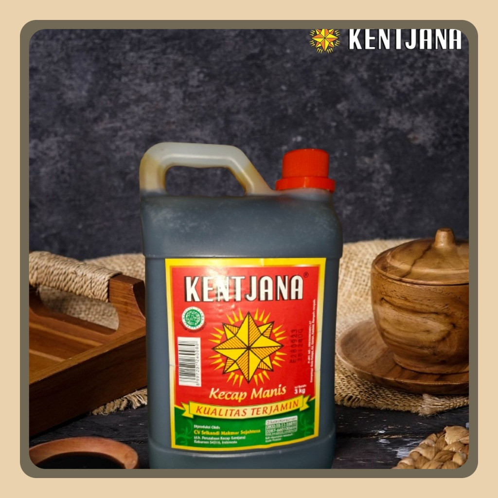

Kecap Manis Kentjana Jligen 3Kg Tanpa Pengawet