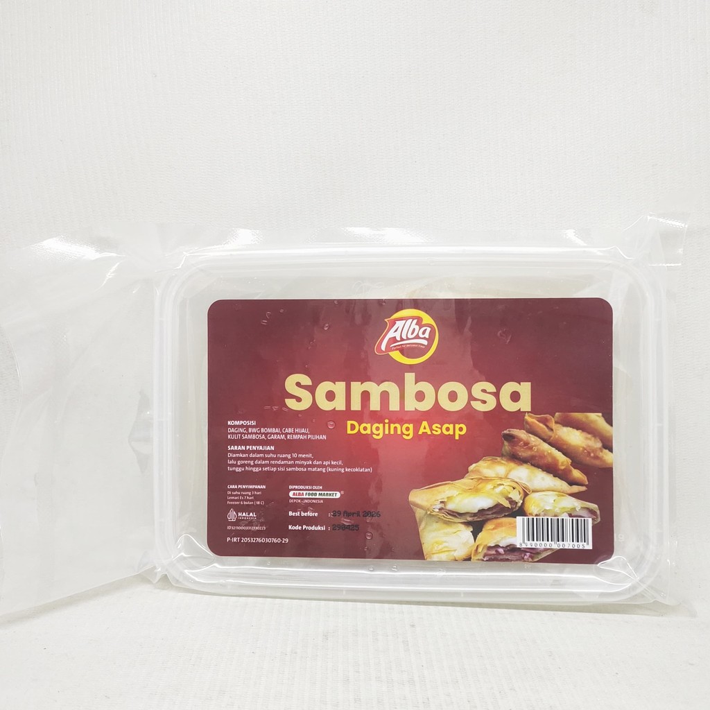 

ALBA FOOD SAMBOSA DAGING ASAP ISI 10