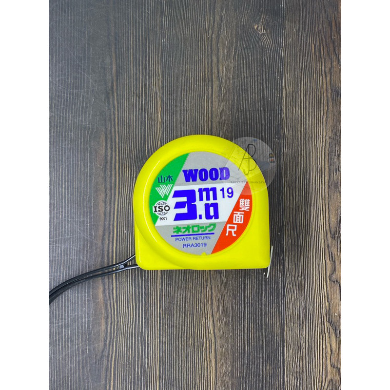 WOOD Meteran WOOD 3 Meter / Meteran WOOD ORIGINAL TAIWAN 3 Meter