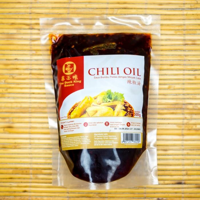 

Chili Oil / Minyak Cabe - The Duck King Sauce 500g Terlaris
