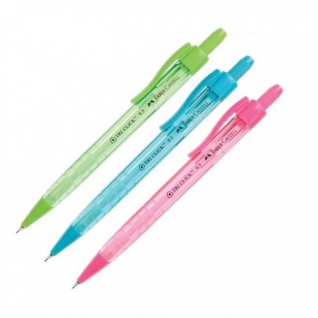 

Pensil Mekanik Tri Click Faber Castell Cetek Mechanical Pencil Faber-Castell Pencil Cetek