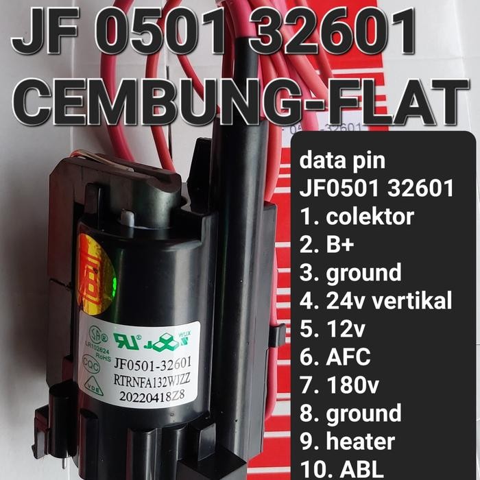 playback flyback tv sharp flat slim 21 bsc25-0232k 0232 0224b 32601
