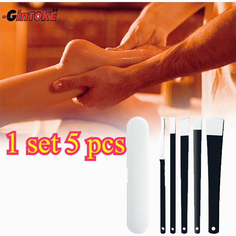 5pcs/Set Pedicure Portabel Pisau Pedicure/Pedicure Knife Pisau Kuku Cantengan Stainless Steel Pisau 
