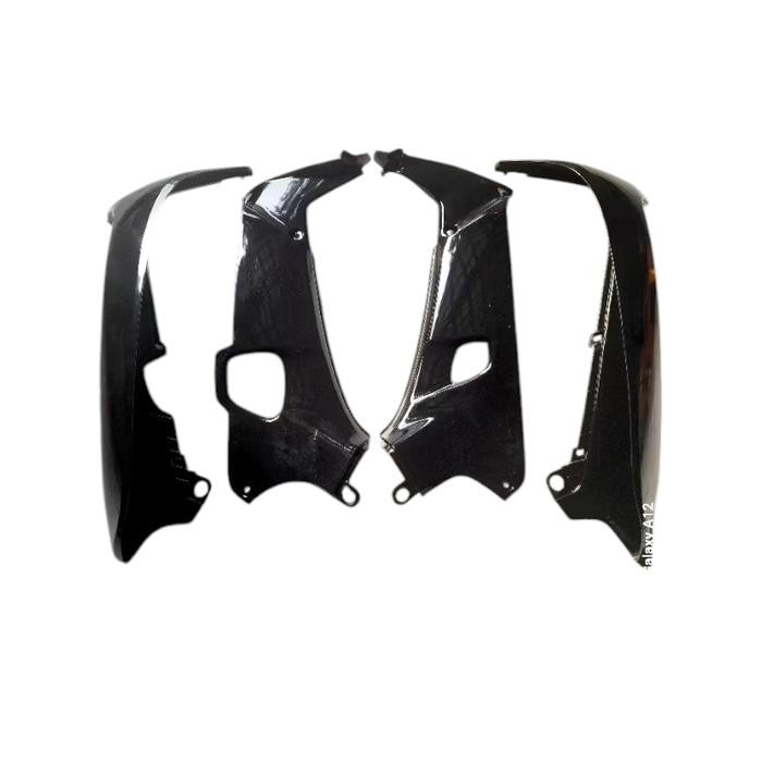 cover body sayap luar dalam supranx 100 supra x lama hitam