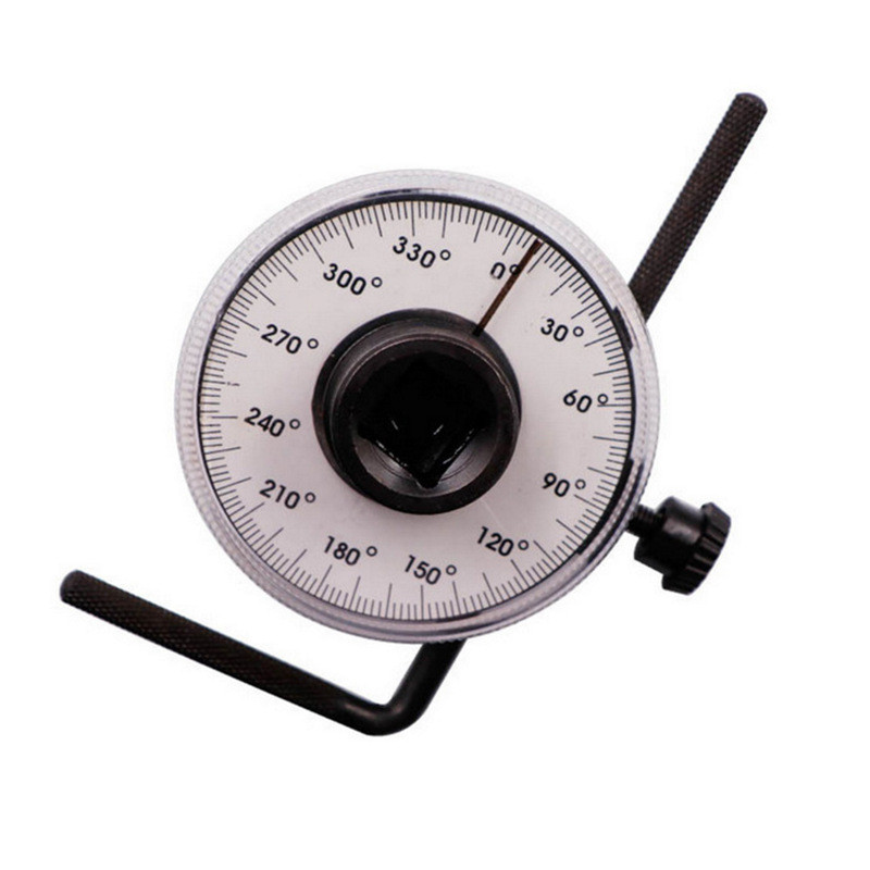 Automotive Torque Angle Gauge 1/2 Interface Torque Gauge With Scale 360 Degree Rotating Wren  Angle 