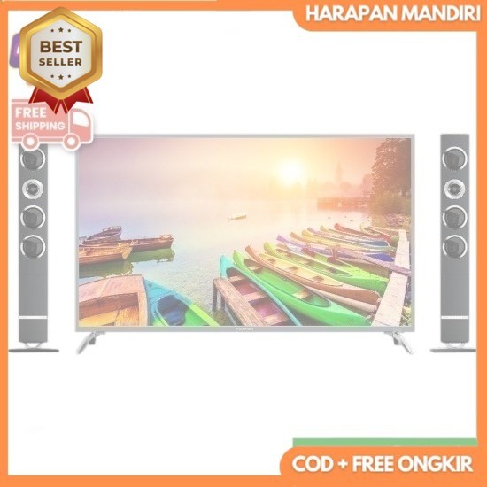 LED TV 55 Inch Polytron 4K UHD PLD-55UT8850 BR2