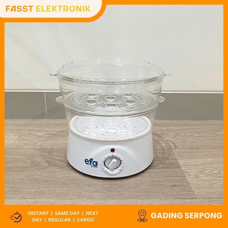 AKEBONNO Food Steamer Kukusan Listrik 2 Susun MSP-92214B