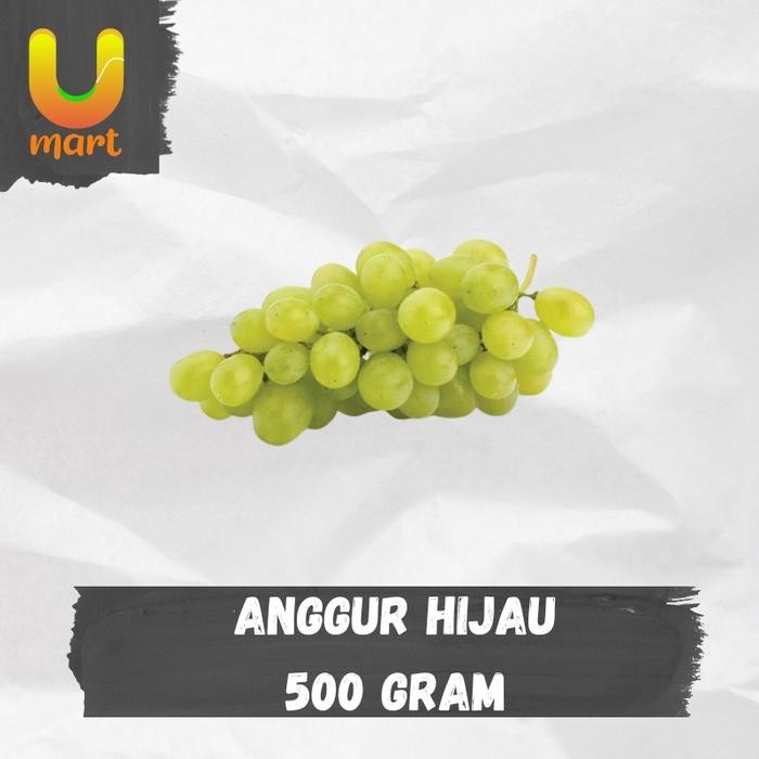

Buah Anggur Hijau 500 gram