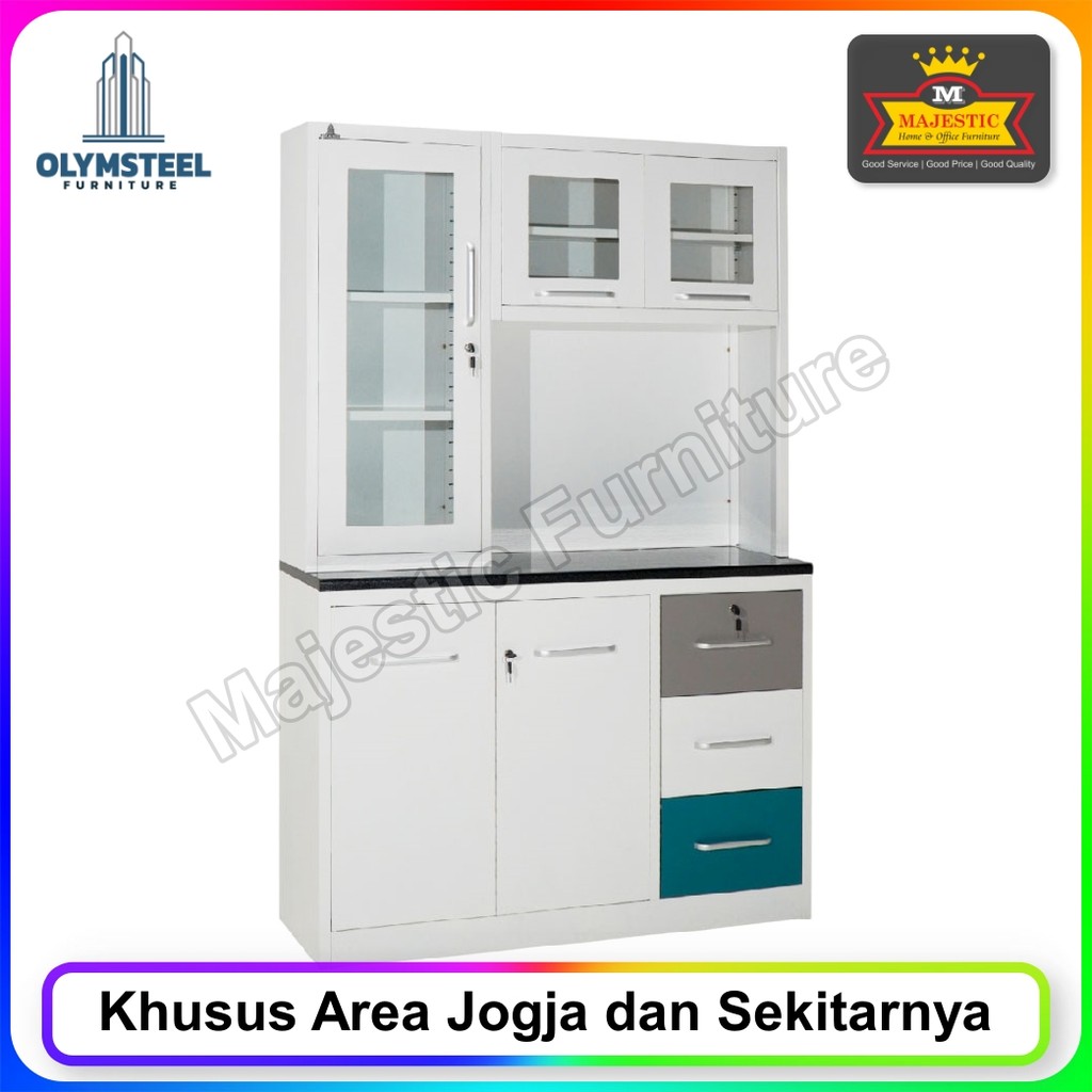 Kabinet Dapur Besi Olymsteel KSC 001 (Jogja)